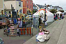 Bustling Appledore Quay - The Yurts added to the festival scene