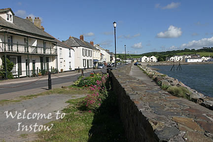 The Quay at  Instow - enhanced as part of the Instow Flood Defence Scheme in 1992